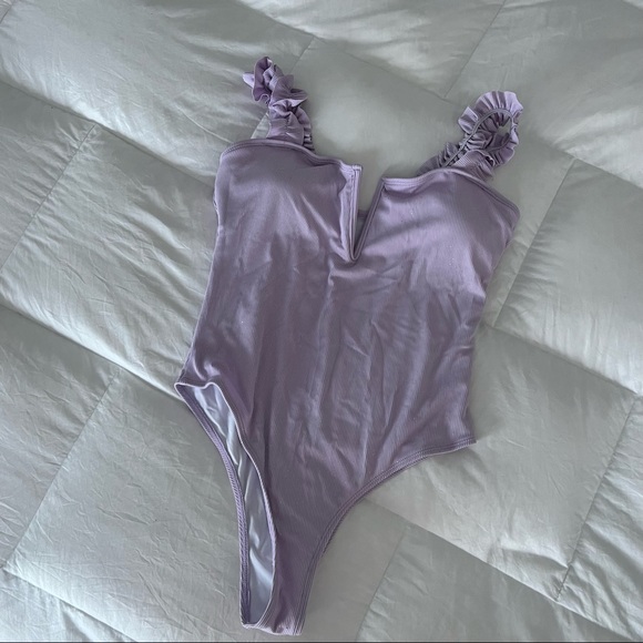 Sparkly Ribbed One-Piece - Picture 2 of 8